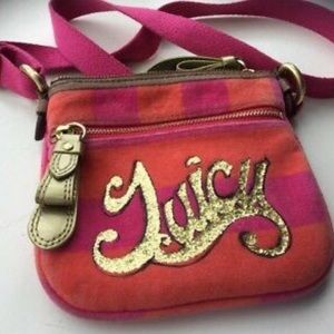 ❣️Vintage Juicy Couture stripped bag❣️